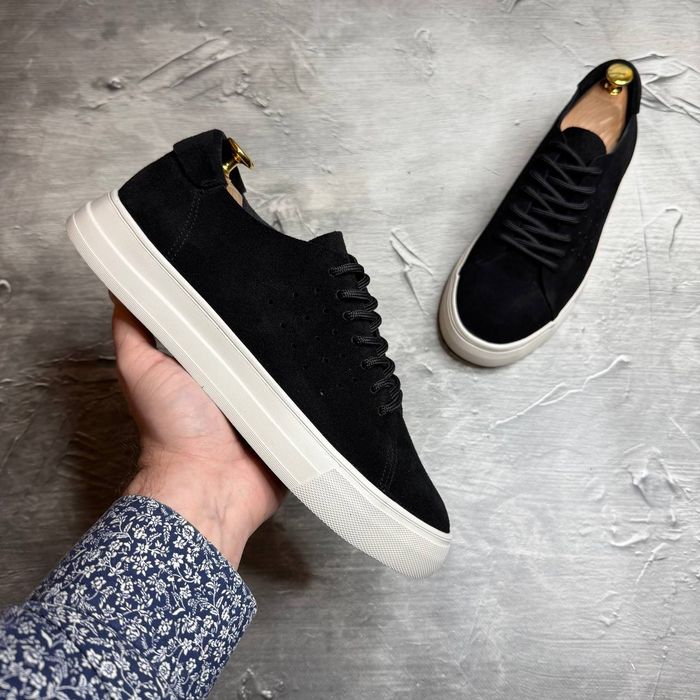 КЕДЫ Мужские Замшевые чёрные WALKING Black! Натуральная ЗАМША! Весна!