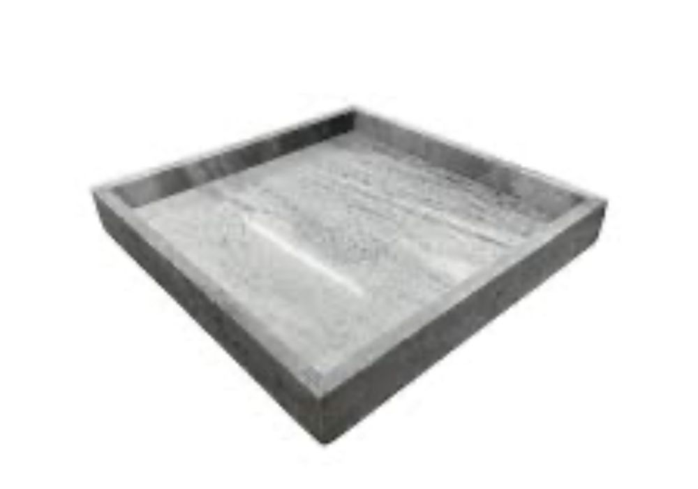 Taca ozdobna marmurowa Westwing