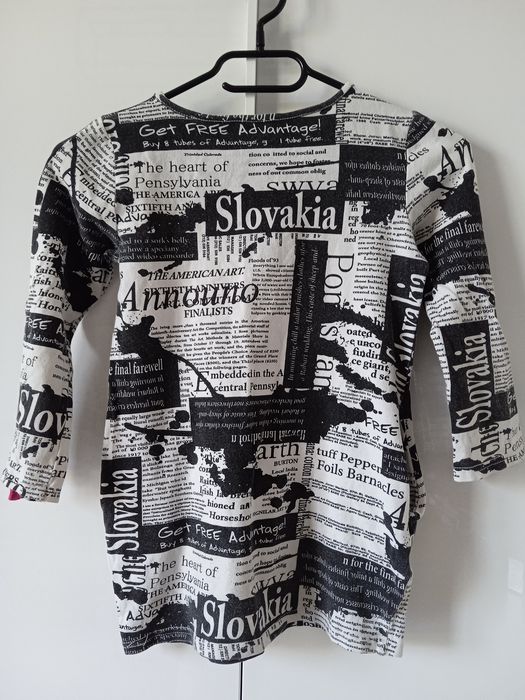 Bluzka dziewczęca/tunika z kieszonkami 134