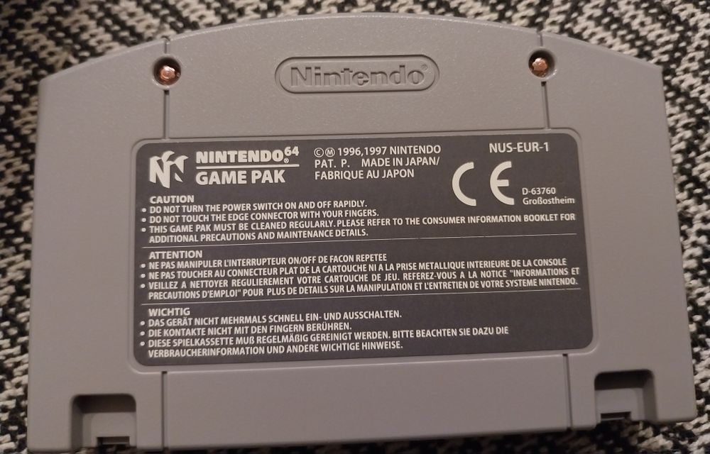 Goldeneye N64 Original