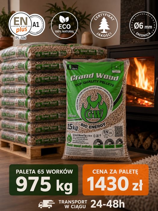 Pellet sosnowy A1 6mm