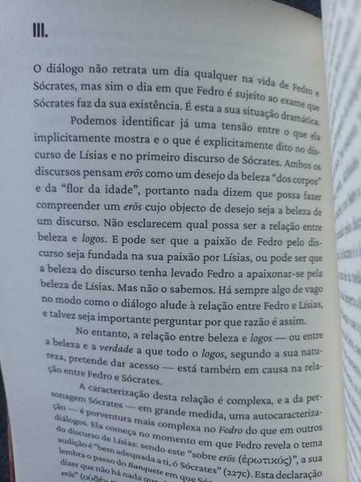 Três Discursos sobre Eros; Meditação sobre o Fedro de Platão - João Constâncio