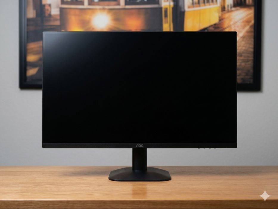 Monitor AOC 27" QHD (2K) 75Hz - Estado Impecável