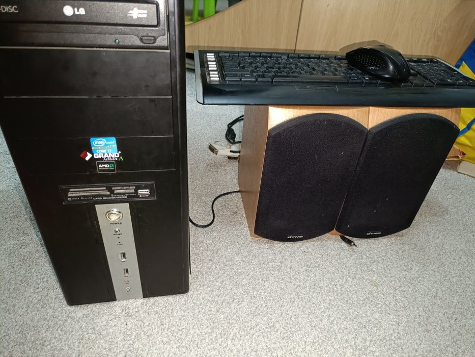 Системний блок Core 4x•SSD 120GB+HDD 1Tb, клавіатура, мишка. Компьютер