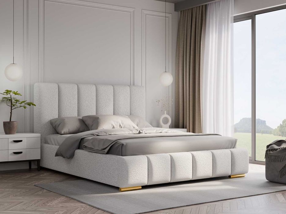 Łóżko tapicerowane BUENO 120x200, 140x200, 160x200, 180x200, 200x200