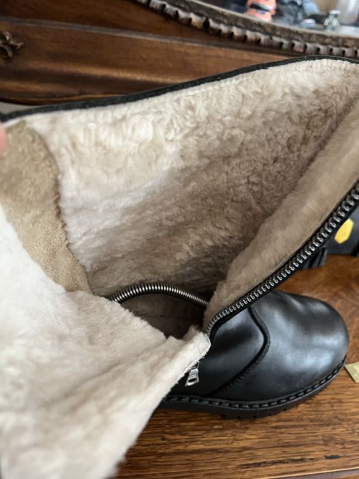 Ammann чоботи чоловічі шкіра