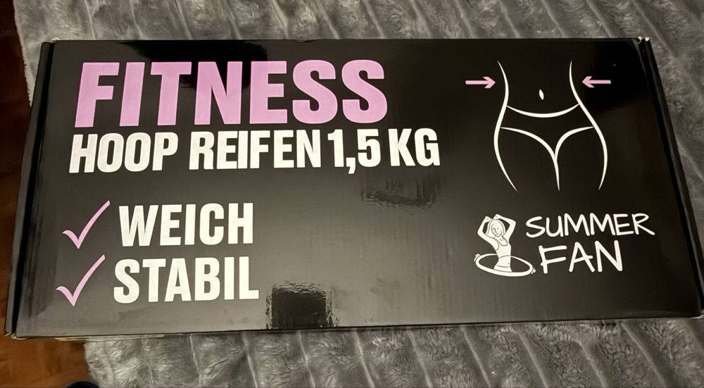 Fitness hoop reifen 1,5 kg