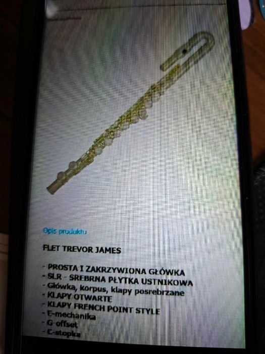 Flet poprzeczny Trevor James