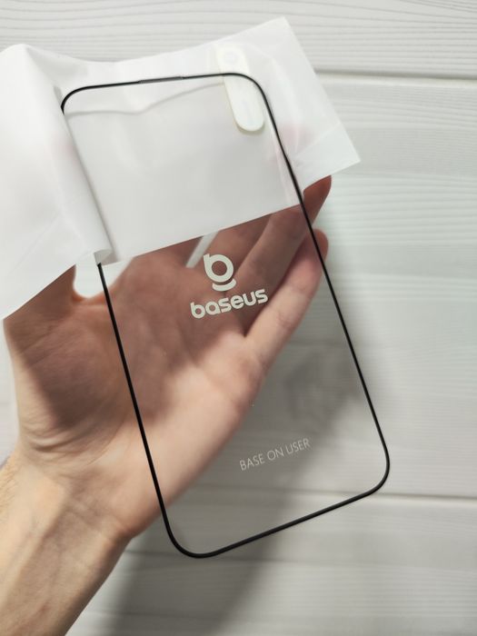 Защитное стекло Baseus для Apple iPhone 15 Plus /1 6 Plus. Премиум