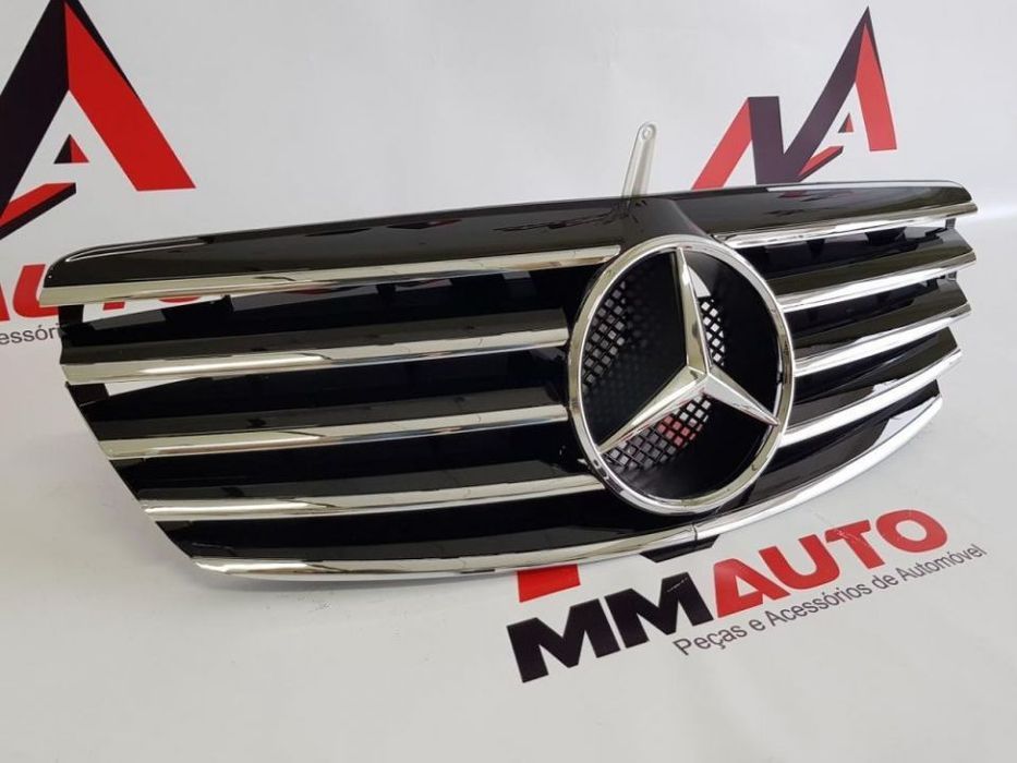 Grelha Frontal Mercedes Classe E W211 (2002-2009) look AMG