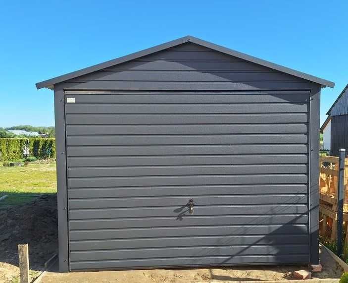 Garaż blaszany PREMIUM 3x6 inne wymiary Dostawa cała Polska Schowek