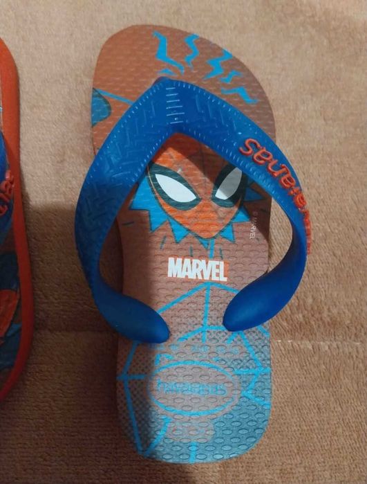 Havaianas criança spider man