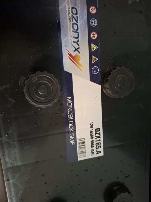 Baterias Ozonyx 12v 165Ah 900A novas.