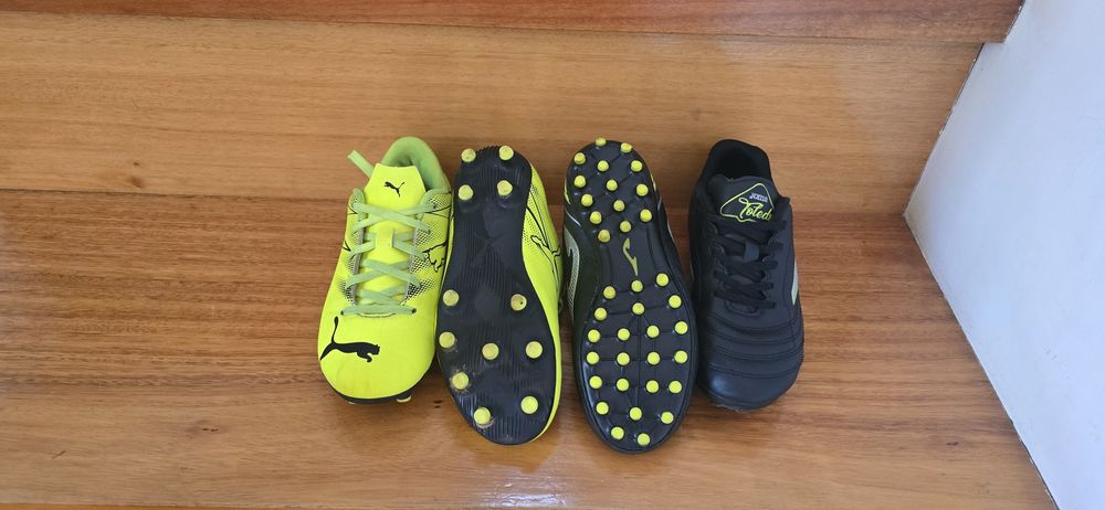 Chuteiras Joma, Nike, Puma e Adidas     15€ cada