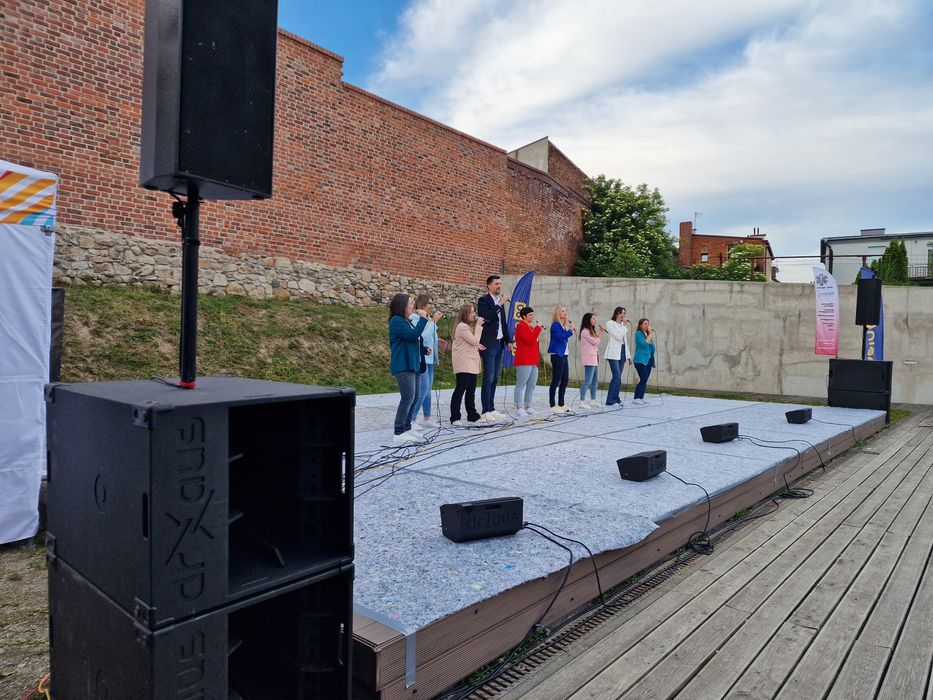 Zestaw Draus System Plener Nagłośnienie HLA HF24 STK 212  STK712 Napęd