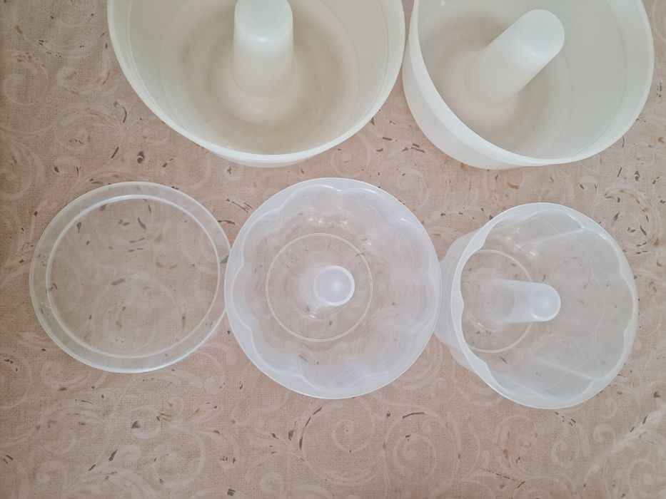 Conjunto 4 formas para frigorífico e microondas