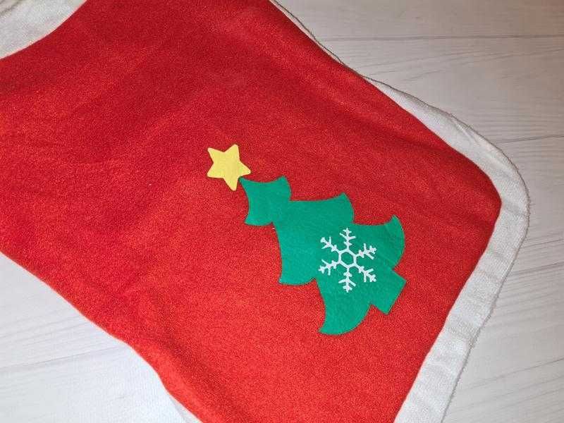 Новогодняя накидка для собаки не больших размеров