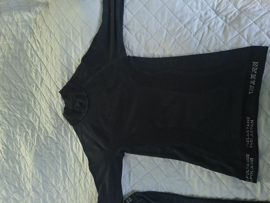 Bielizna Termoaktywna Brubeck Extreme Wool Merino czarna rozmiar L