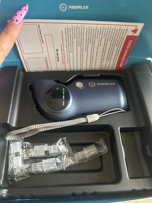 Polprzewodnikowy alkomat Promiler GR6500P.