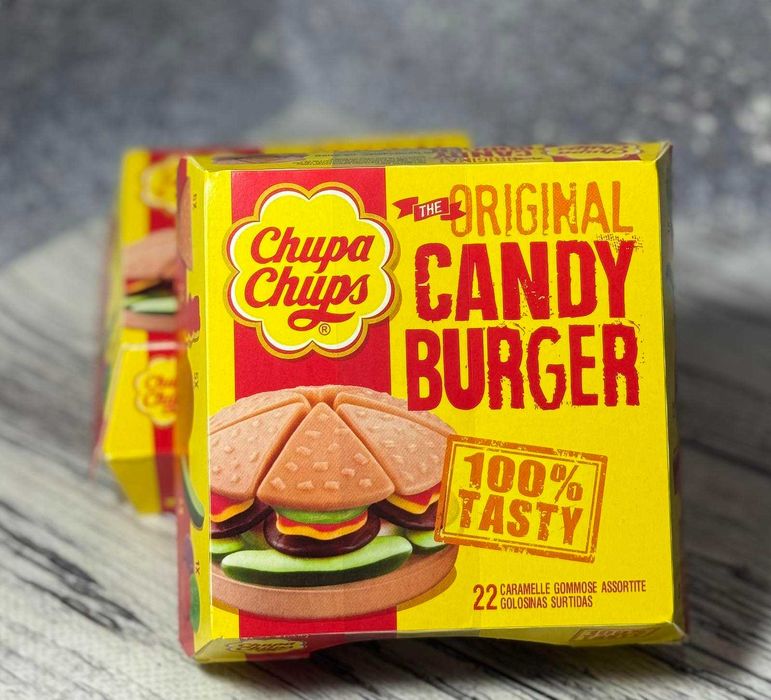 Мармелад Chupa Chups Look Burger 130 г Бургер.Чупа чупс