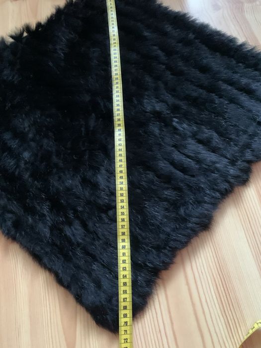 Futro, narzutka peleryna