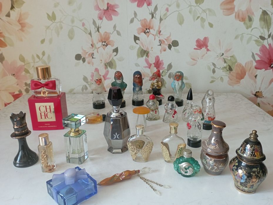 Пустые флаконы от духов одеколонов Франция СССР