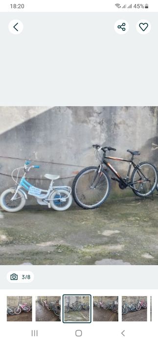 Baikes criança Roda 12x/ e Adultos  R. 26x R 24x e Corrida
