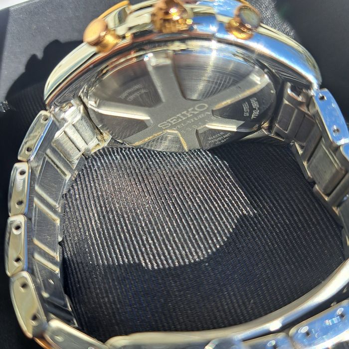 Seiko velatura chronograph diamonds, sndw12p1