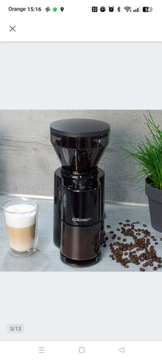 Młynek do kawy elektryczny Cloer Elektrogeräte 150 W czarny