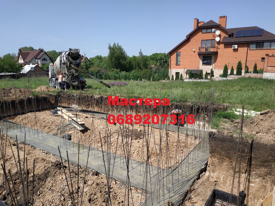 Фундамент зимой !Бетонные работы=наш конек!Монолит,Бетонировка,лента