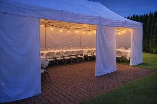 Namioty Imprezowe, Stoły i Krzesła - Wynajem Namiot na imprezę