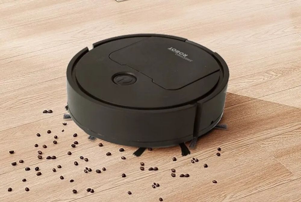 Robô aspirador que limpa a casa