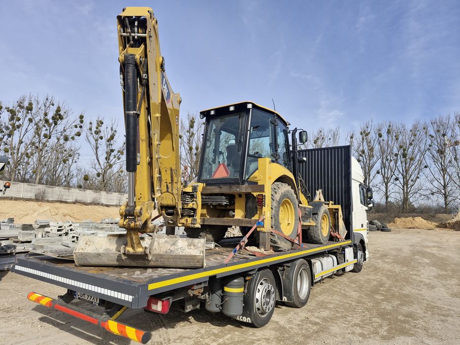 Daf XF 106 460 Salon Polska BDF laweta Low Deck 2017r.