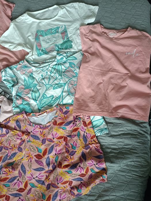 Koszulki zestaw coccodrillo i inne