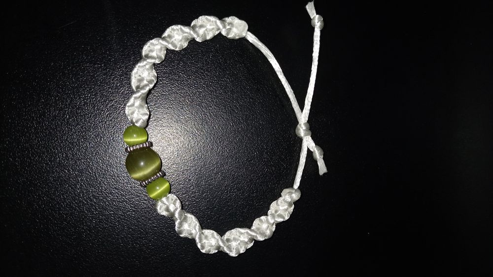 Bransoletka regulowana koralik