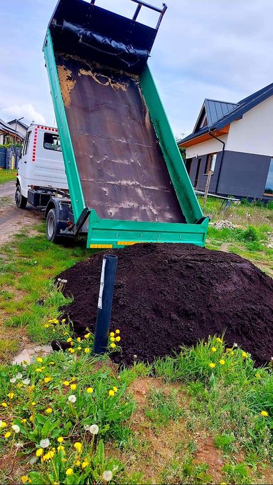 Usługi ziemne Minikoparka  Wywrotka czarnoziem Piasek grys Żwir