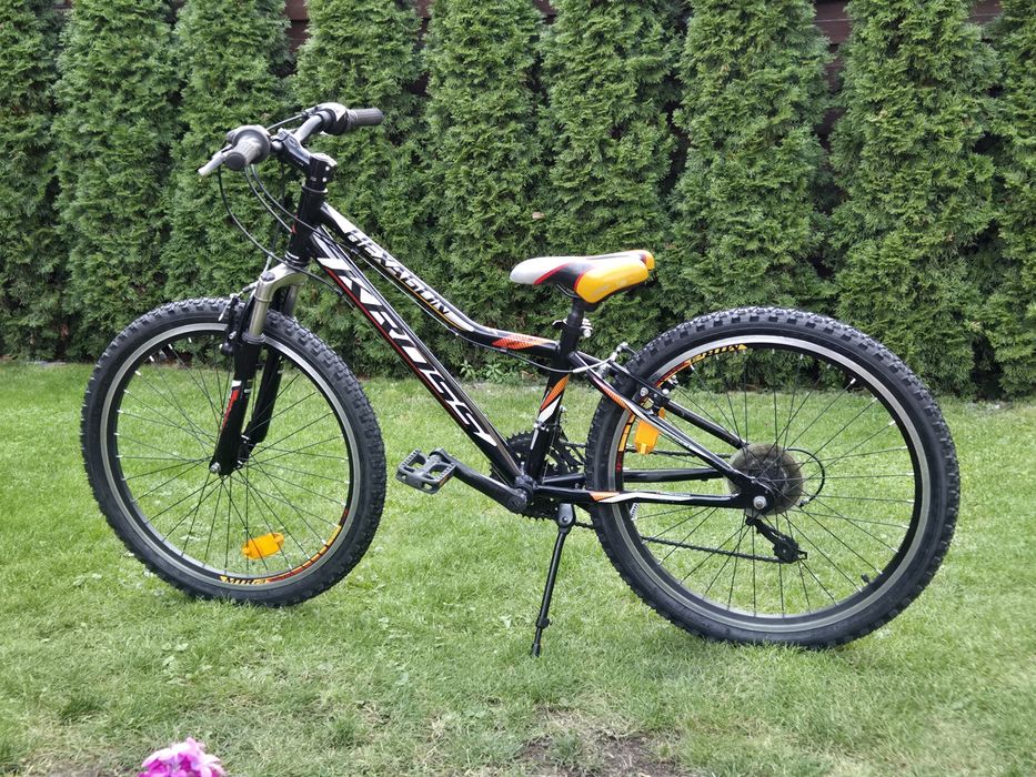 Aluminiowy Rower KROSS koła 24" Transport W-wa