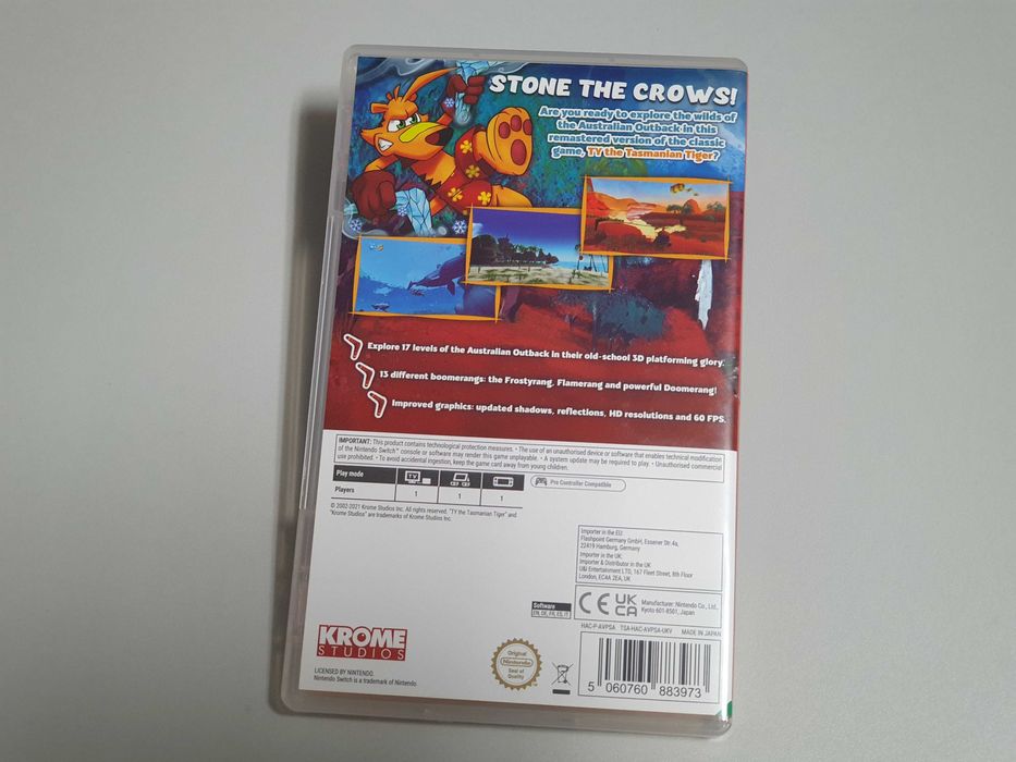 Ty the Tasmanian Tiger HD (Nintendo Switch)