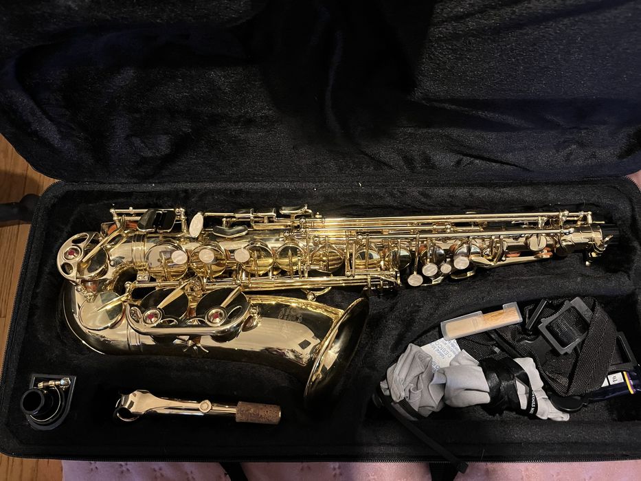 Saxofone Alto J. Michael - Excelente Estado + Acessórios