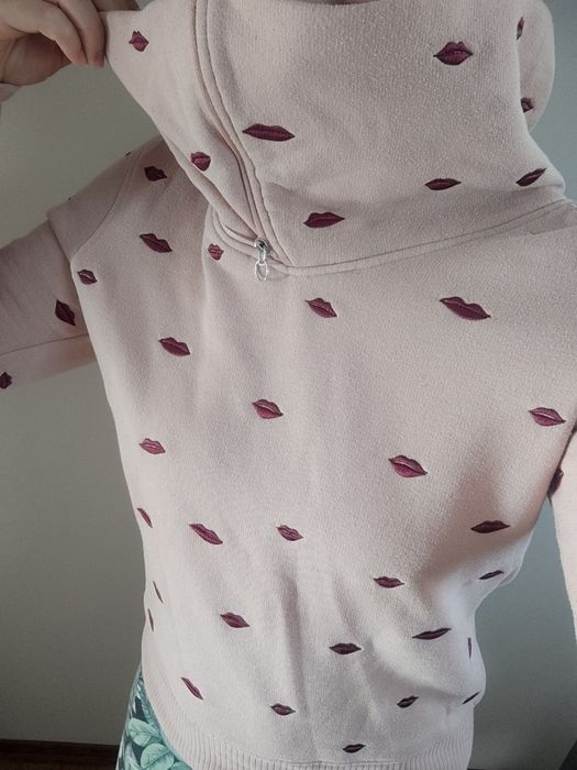 Modna Bluza Only M 38 brudny róż w usta lips
