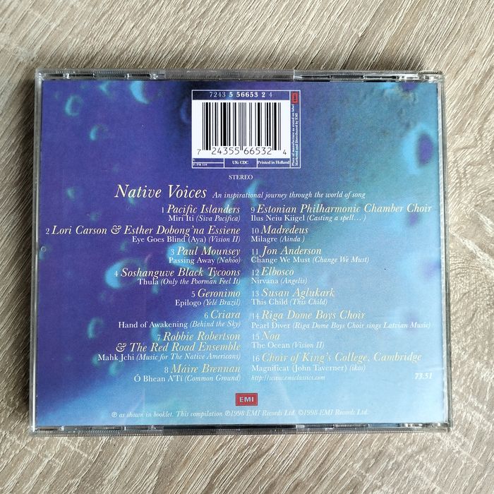 Płyta CD Native Voices