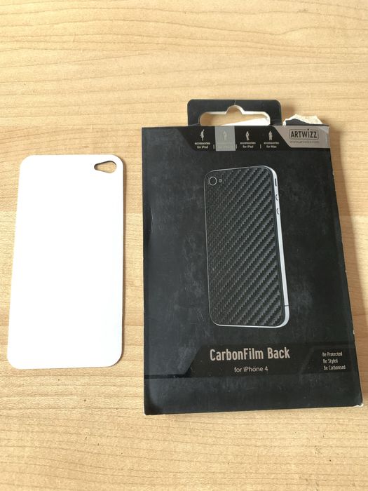 Artwizz - CarbonFilm Back iPhone 4s/4