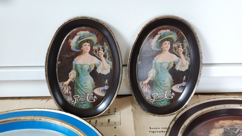 Pepsi Cola Bandeja Antiga