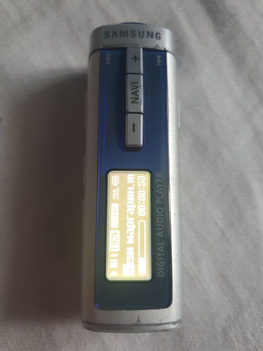Ретро, винтажный, раритетный плеер Mp3 Samsung Yepp YP-T55XL 512 mb