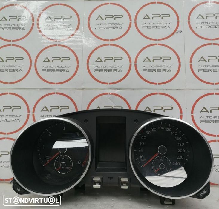 Quadrante VW Golf (6) VI TDI, referências: 5K0920871A.