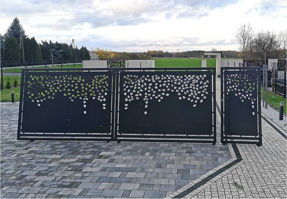 Brama + Furtka z profila 80x20 Ocynk +Ral Producent