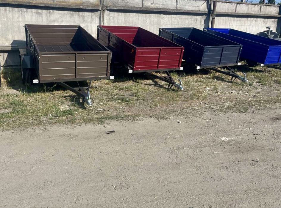 Одновісний причіп  1700*1300*500 (модель причепа Дніпро-170)від заводу