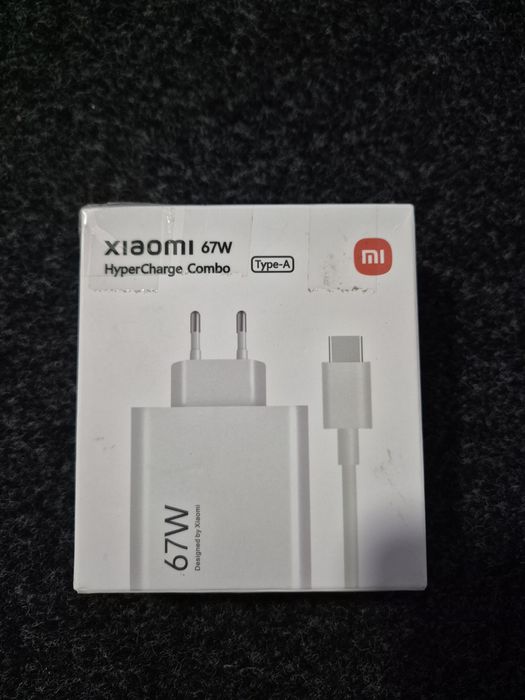 Carregador Xiaomi 67W HyperCharge Combo