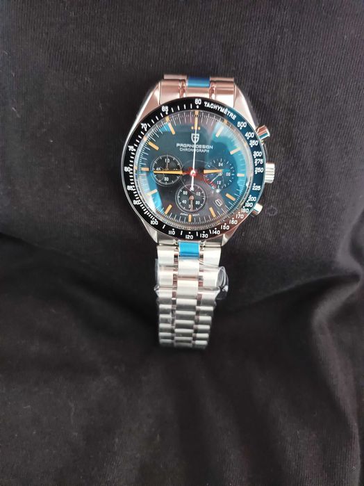 Relógio Tributo Omega Speedmaster Versão Limitada de Aniversário