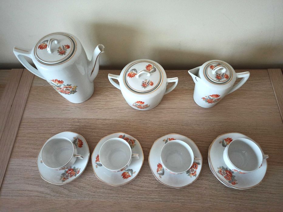 Serviço de café da Vista Alegre